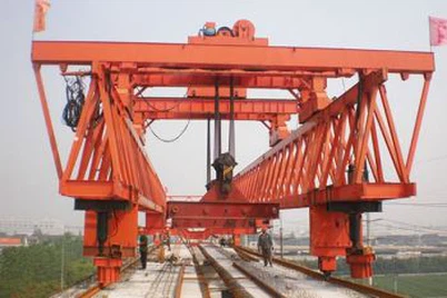 Maquinaria de erección de puentes de carretera