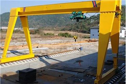 Cálculos de diseño de grúas pórtico