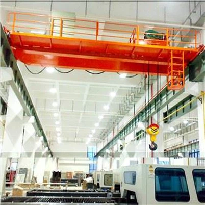 Grúa aérea con riel de viga doble