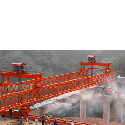 Grúa pórtico de lanzamiento para construcción de puentes